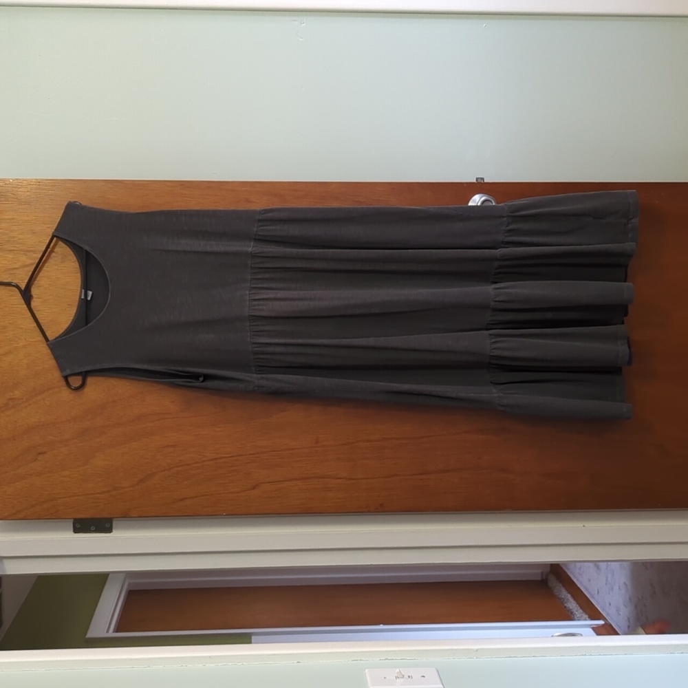 Gray Maxi Dress